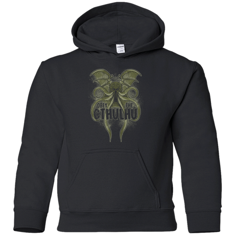 Sweatshirts Black / YS Obey the Cthulhu Youth Hoodie