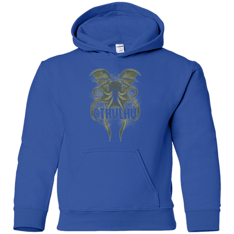 Sweatshirts Royal / YS Obey the Cthulhu Youth Hoodie