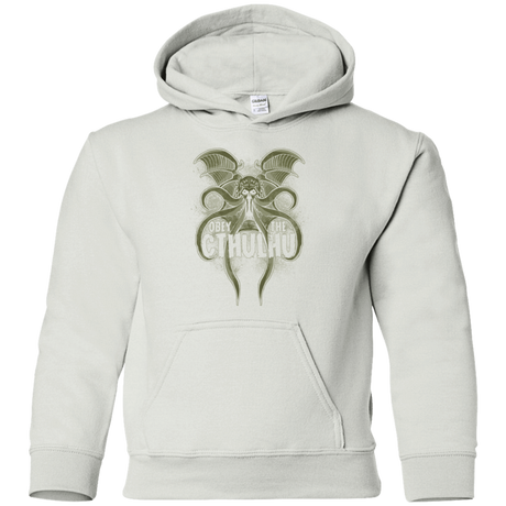 Sweatshirts White / YS Obey the Cthulhu Youth Hoodie