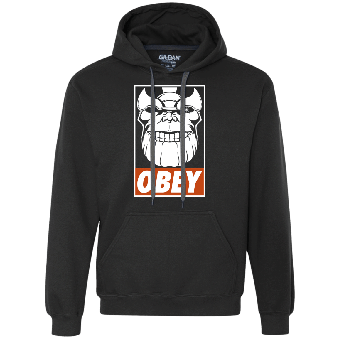 Sweatshirts Black / S Obey the Titan Premium Fleece Hoodie