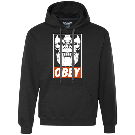 Sweatshirts Black / S Obey the Titan Premium Fleece Hoodie