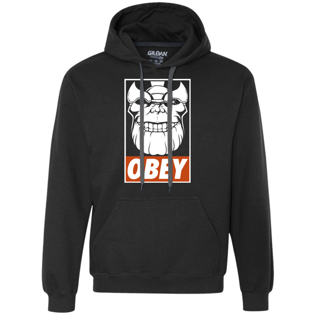 Sweatshirts Black / S Obey the Titan Premium Fleece Hoodie