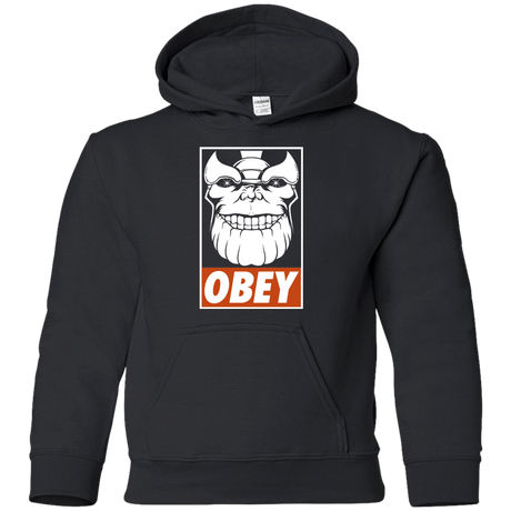 Sweatshirts Black / YS Obey the Titan Youth Hoodie