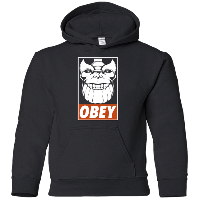 Sweatshirts Black / YS Obey the Titan Youth Hoodie