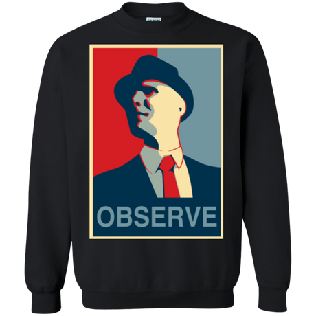 Sweatshirts Black / Small Observe Crewneck Sweatshirt