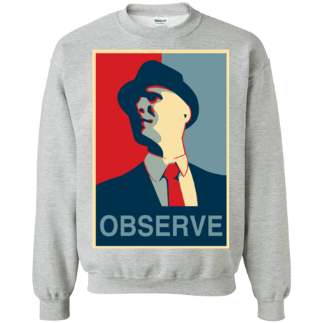 Sweatshirts Sport Grey / Small Observe Crewneck Sweatshirt