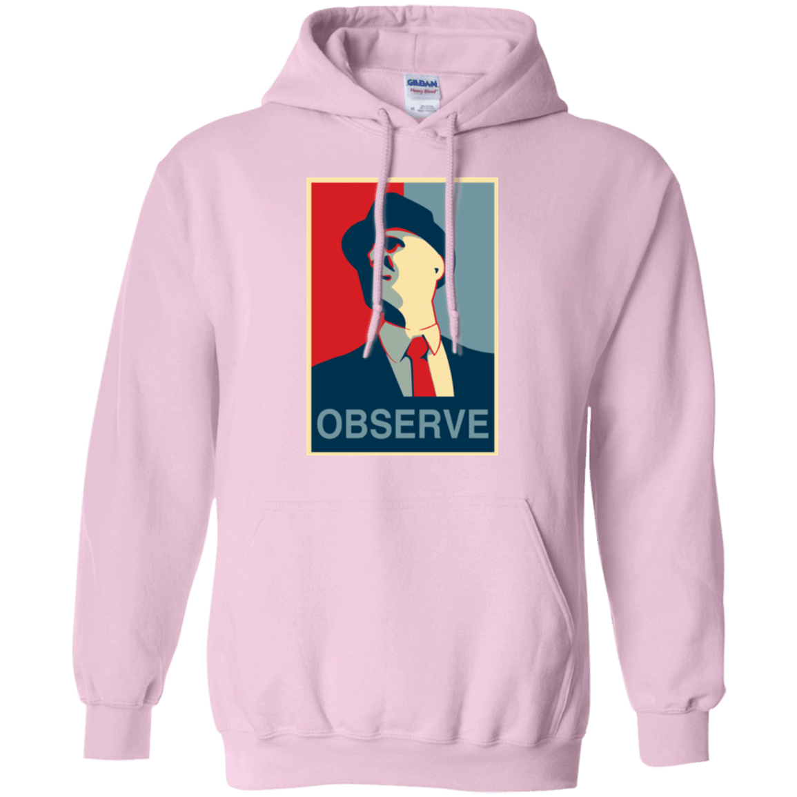 Sweatshirts Light Pink / Small Observe Pullover Hoodie