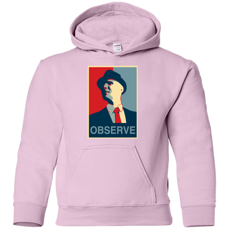 Sweatshirts Light Pink / YS Observe Youth Hoodie
