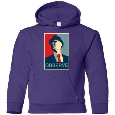 Sweatshirts Purple / YS Observe Youth Hoodie