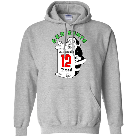 Sweatshirts Sport Grey / Small OCD Santa Pullover Hoodie