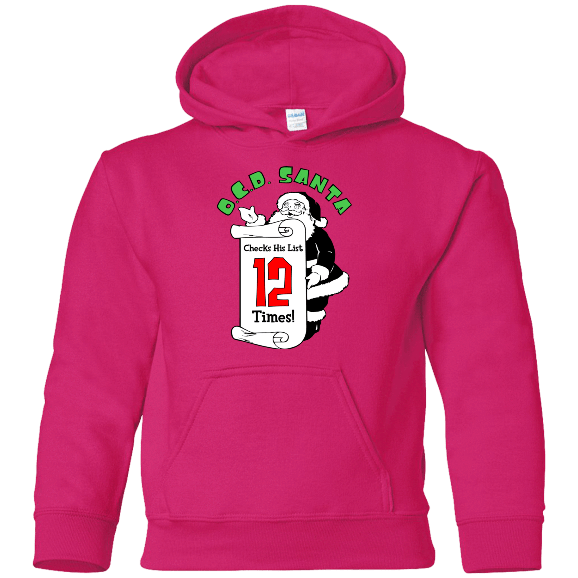 Sweatshirts Heliconia / YS OCD Santa Youth Hoodie