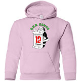 Sweatshirts Light Pink / YS OCD Santa Youth Hoodie
