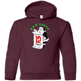 Sweatshirts Maroon / YS OCD Santa Youth Hoodie