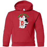 Sweatshirts Red / YS OCD Santa Youth Hoodie