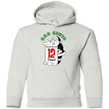 Sweatshirts White / YS OCD Santa Youth Hoodie