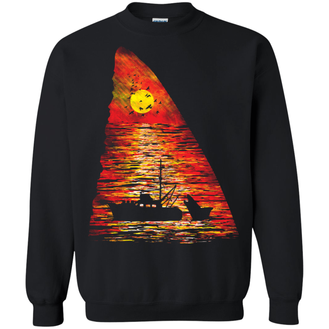 Sweatshirts Black / S Ocean Predator Crewneck Sweatshirt