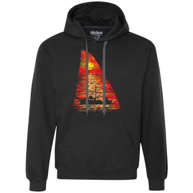Sweatshirts Black / S Ocean Predator Premium Fleece Hoodie