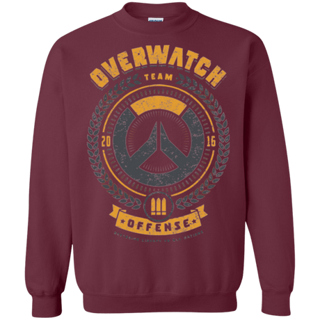 Sweatshirts Maroon / Small Offense Team Crewneck Sweatshirt