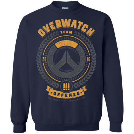 Sweatshirts Navy / Small Offense Team Crewneck Sweatshirt