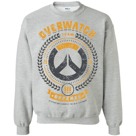 Sweatshirts Sport Grey / Small Offense Team Crewneck Sweatshirt