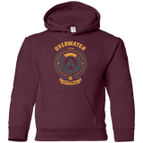 Sweatshirts Maroon / YS Offense Team Youth Hoodie