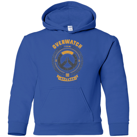 Sweatshirts Royal / YS Offense Team Youth Hoodie