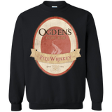 Sweatshirts Black / Small Ogdens Fire Whiskey Crewneck Sweatshirt