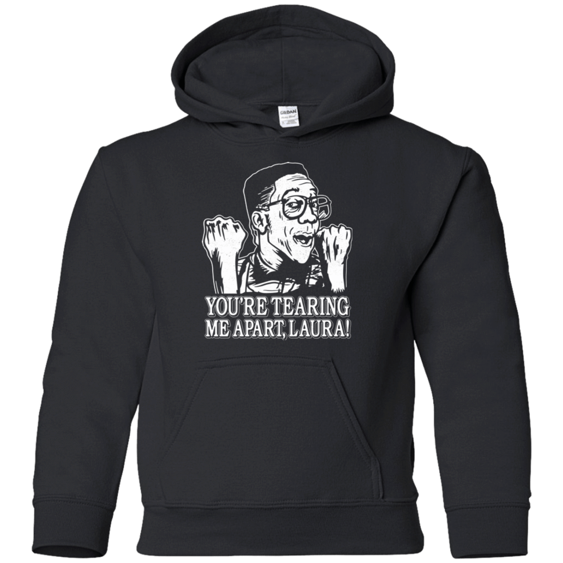 Sweatshirts Black / YS OH LAURA Youth Hoodie