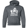 Sweatshirts Dark Heather / YS OH LAURA Youth Hoodie