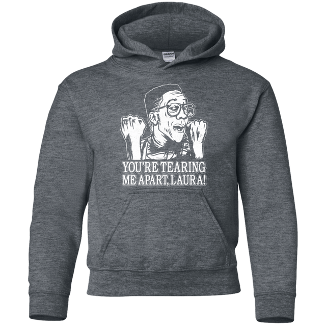 Sweatshirts Dark Heather / YS OH LAURA Youth Hoodie