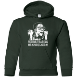 Sweatshirts Forest Green / YS OH LAURA Youth Hoodie