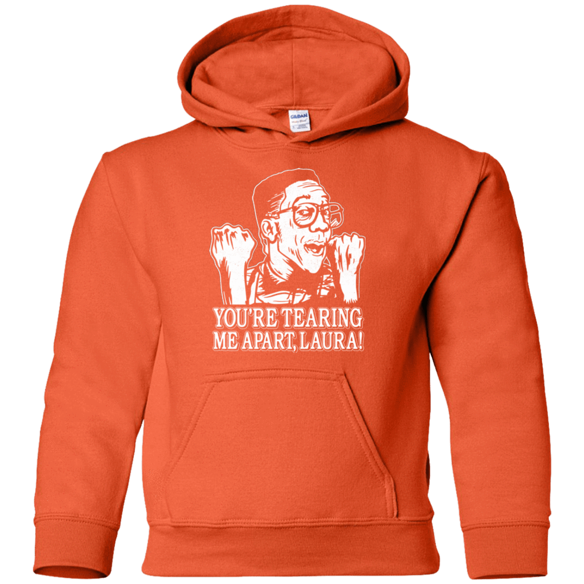 Sweatshirts Orange / YS OH LAURA Youth Hoodie
