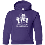 Sweatshirts Purple / YS OH LAURA Youth Hoodie