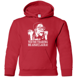 Sweatshirts Red / YS OH LAURA Youth Hoodie