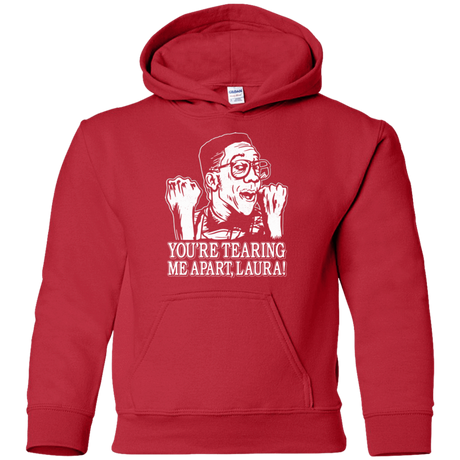 Sweatshirts Red / YS OH LAURA Youth Hoodie