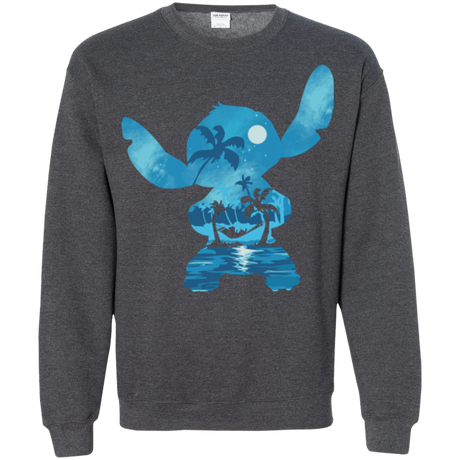 Sweatshirts Dark Heather / S Ohana Portrait Crewneck Sweatshirt