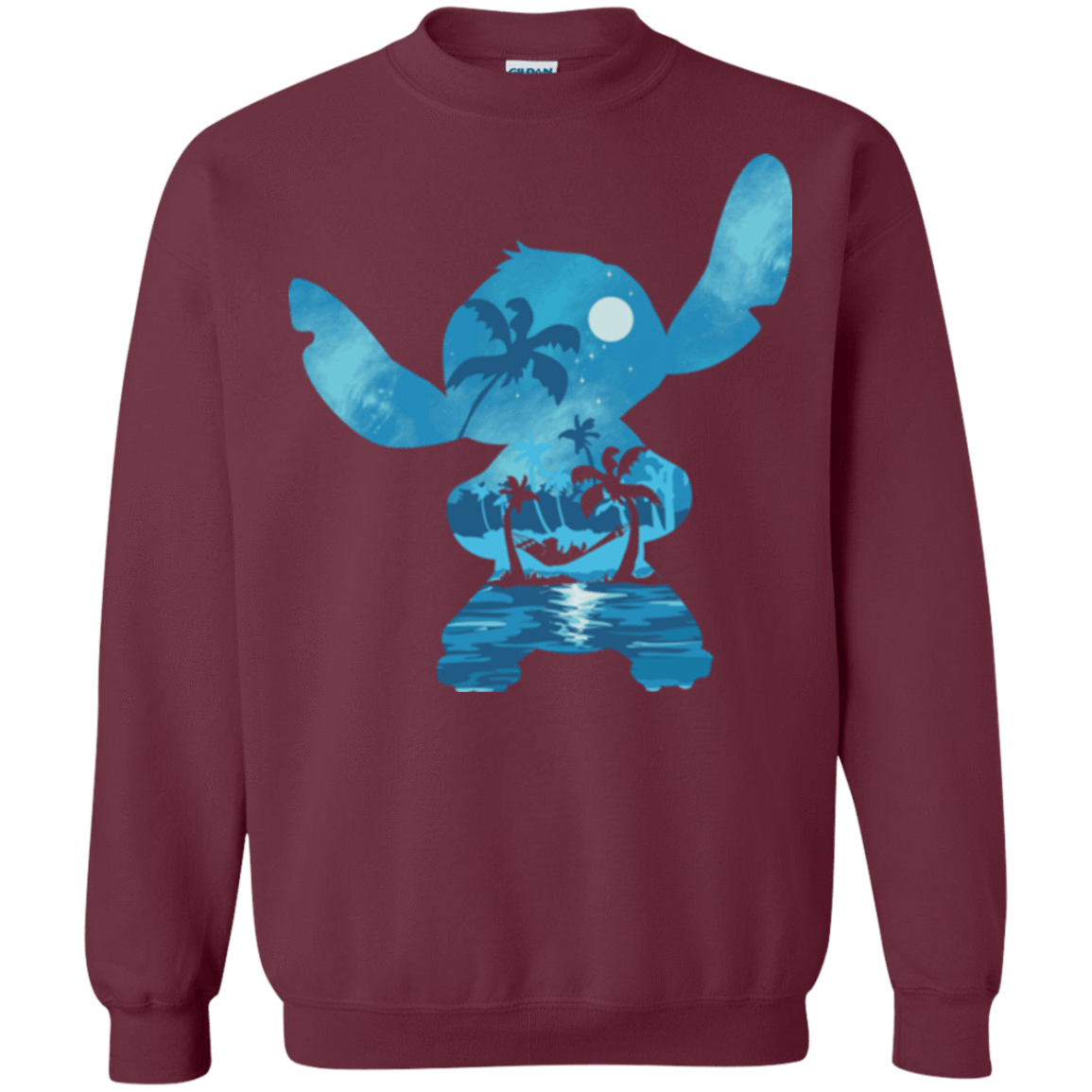 Sweatshirts Maroon / S Ohana Portrait Crewneck Sweatshirt