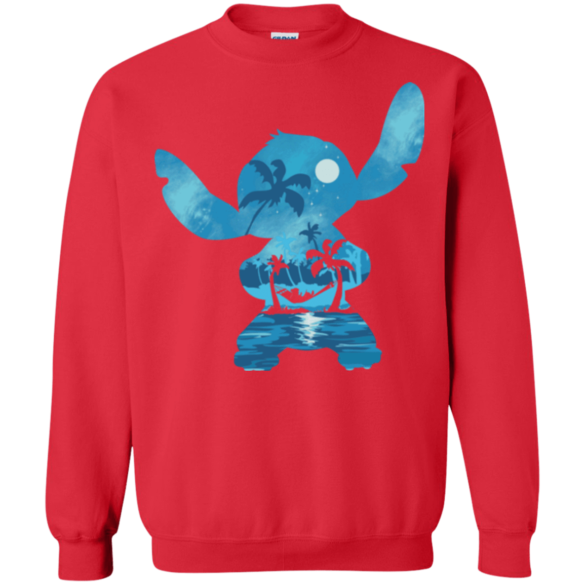 Sweatshirts Red / S Ohana Portrait Crewneck Sweatshirt