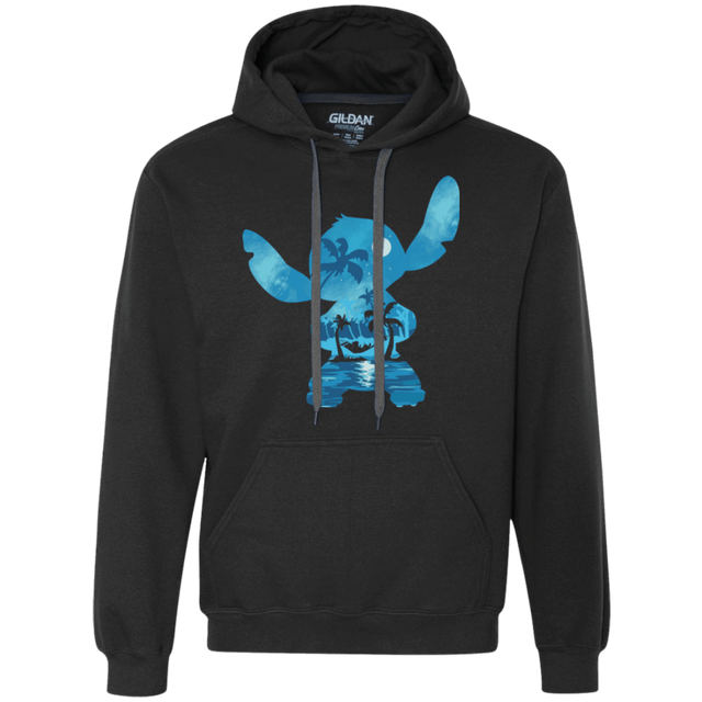 Sweatshirts Black / S Ohana Portrait Premium Fleece Hoodie