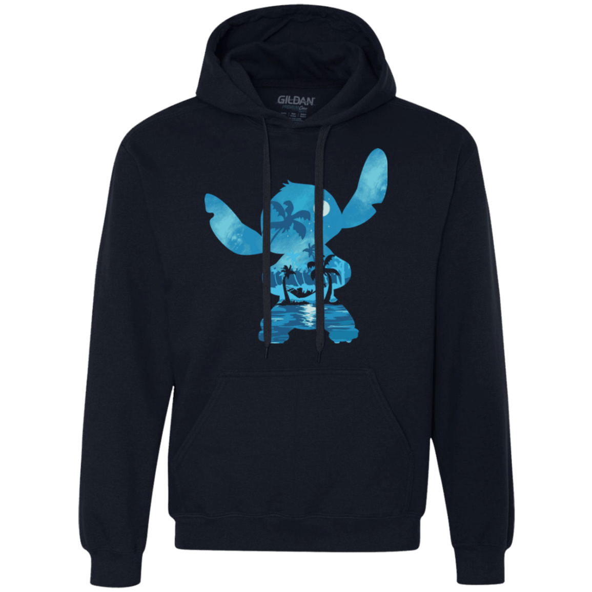 Sweatshirts Navy / S Ohana Portrait Premium Fleece Hoodie