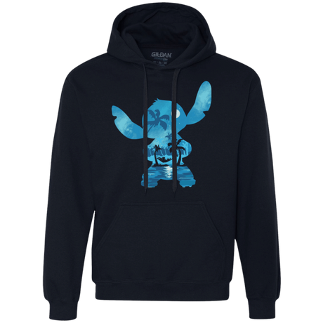 Sweatshirts Navy / S Ohana Portrait Premium Fleece Hoodie