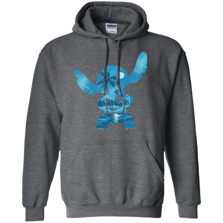 Sweatshirts Dark Heather / S Ohana Portrait Pullover Hoodie