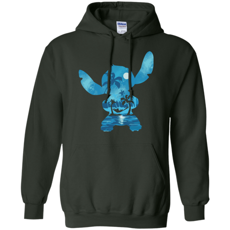 Sweatshirts Forest Green / S Ohana Portrait Pullover Hoodie