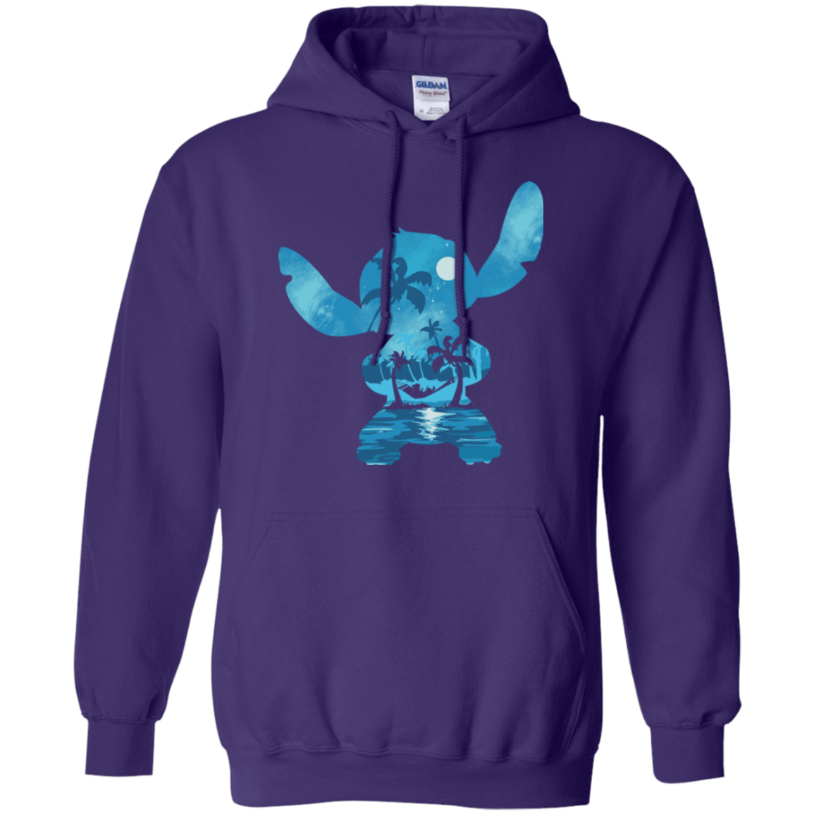 Sweatshirts Purple / S Ohana Portrait Pullover Hoodie