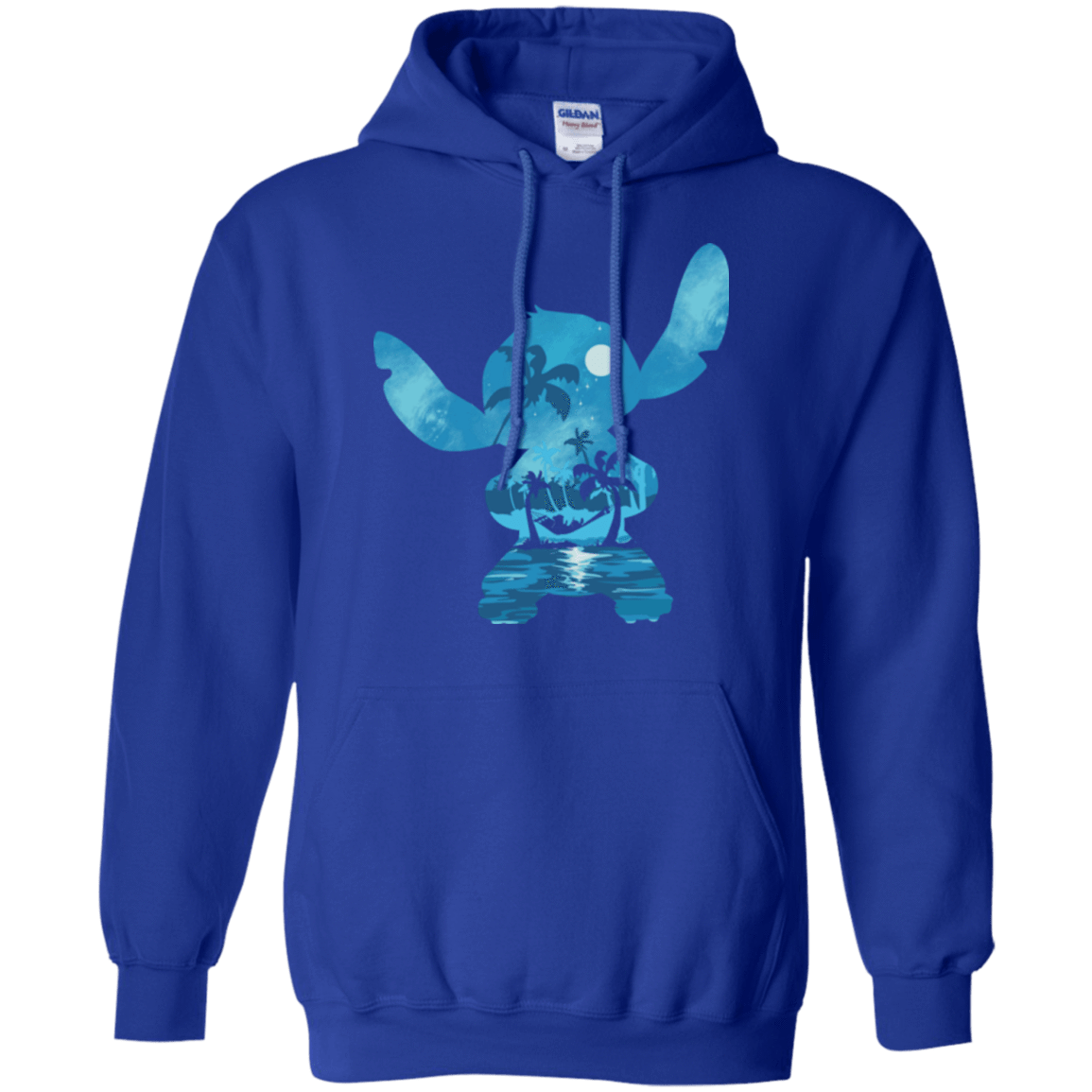 Sweatshirts Royal / S Ohana Portrait Pullover Hoodie