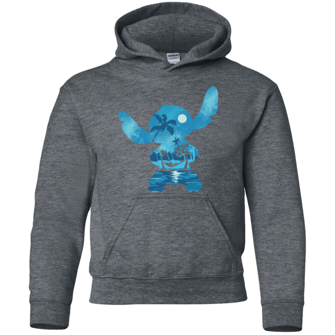 Sweatshirts Dark Heather / YS Ohana Portrait Youth Hoodie