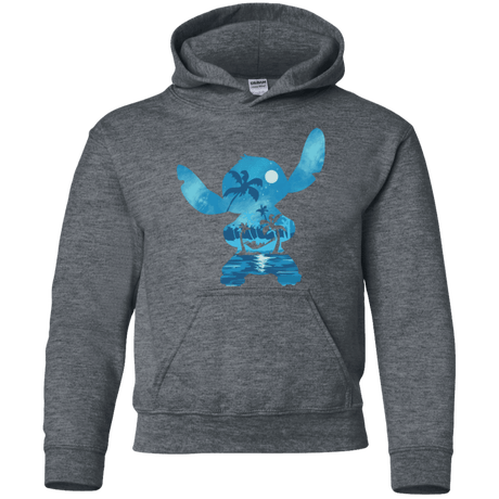 Sweatshirts Dark Heather / YS Ohana Portrait Youth Hoodie