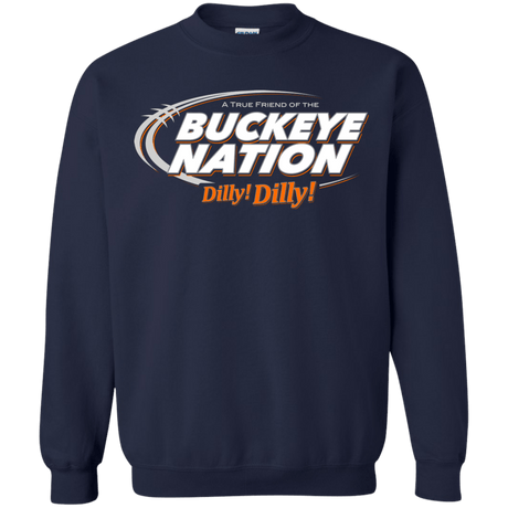 Sweatshirts Navy / Small Ohio State Dilly Dilly Crewneck Sweatshirt