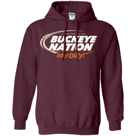 Sweatshirts Maroon / Small Ohio State Dilly Dilly Pullover Hoodie
