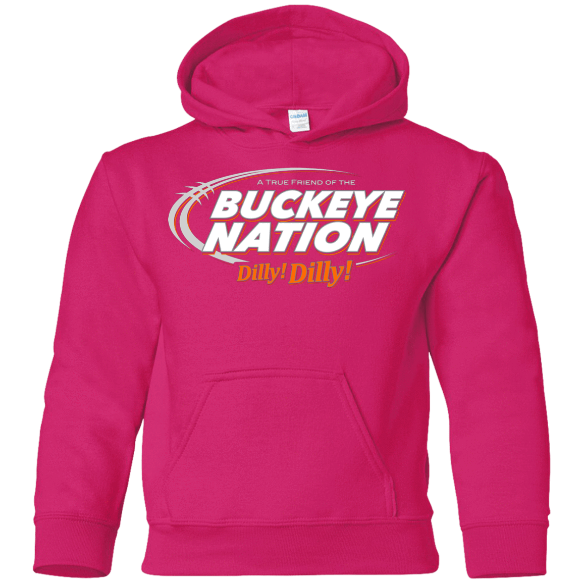 Sweatshirts Heliconia / YS Ohio State Dilly Dilly Youth Hoodie